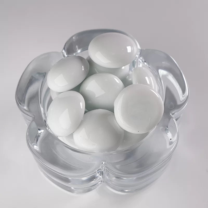 Стеклянный камень из ореха кешью, стеклянные плоские бусины, используемые для украшения