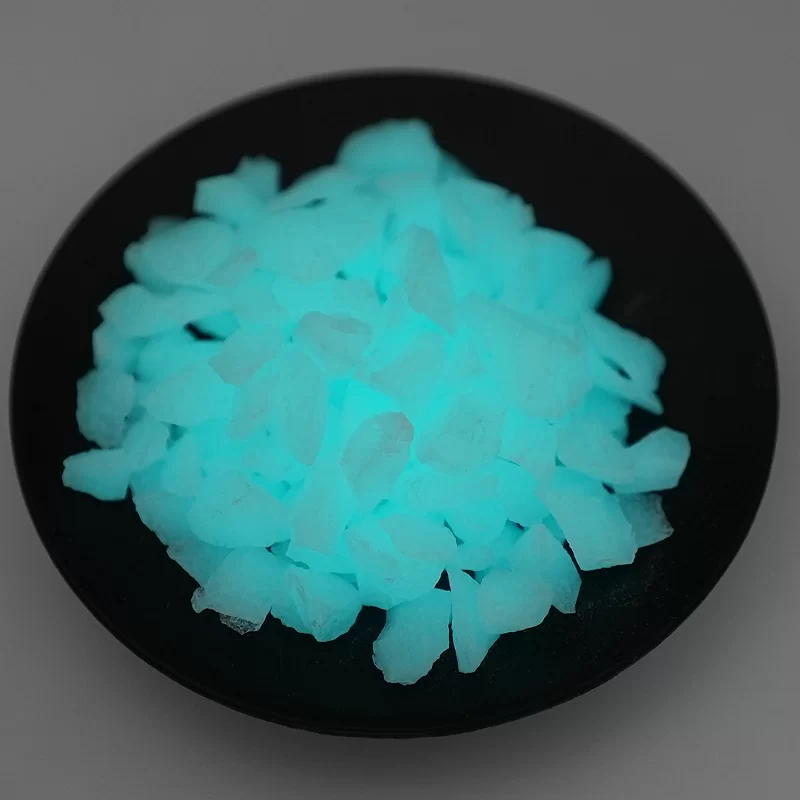 Пол из искусственного цветного светящегося камня