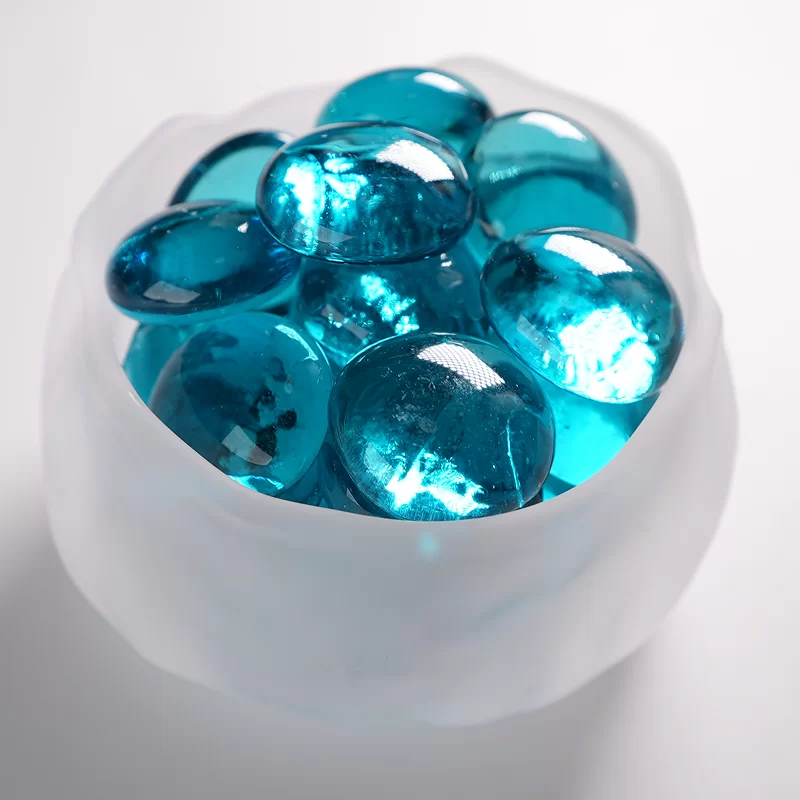 Стеклянный камень из ореха кешью, стеклянные плоские бусины, используемые для украшения