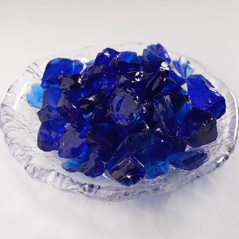 Красочный стеклянный песок для терраццо