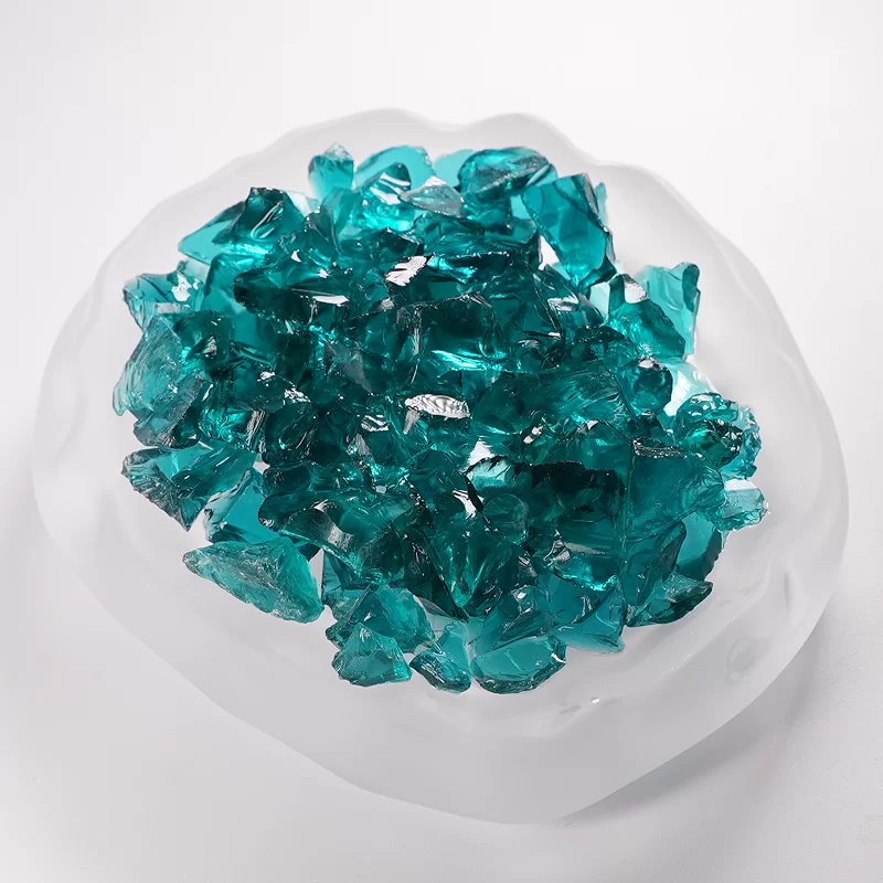 Красочный стеклянный песок для терраццо