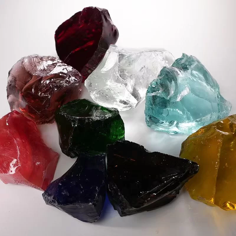 Красочный стеклянный песок для терраццо