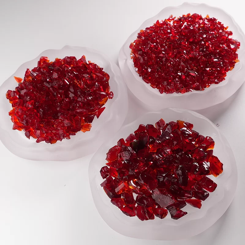 Красочный стеклянный песок для терраццо